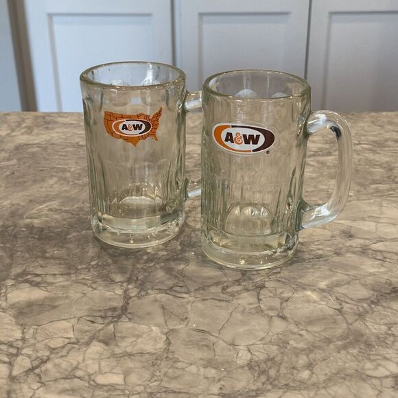 Vintage A & W Root Beer Mug US Logo AW Original Authentic Americana - Picture 1 of 1